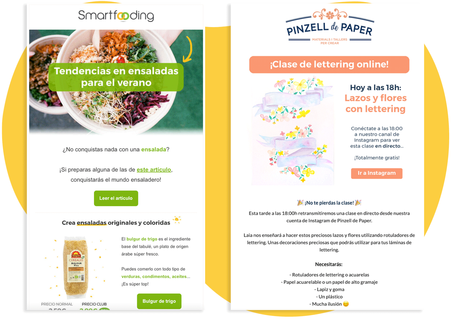 newsletter diseños beatriz morales